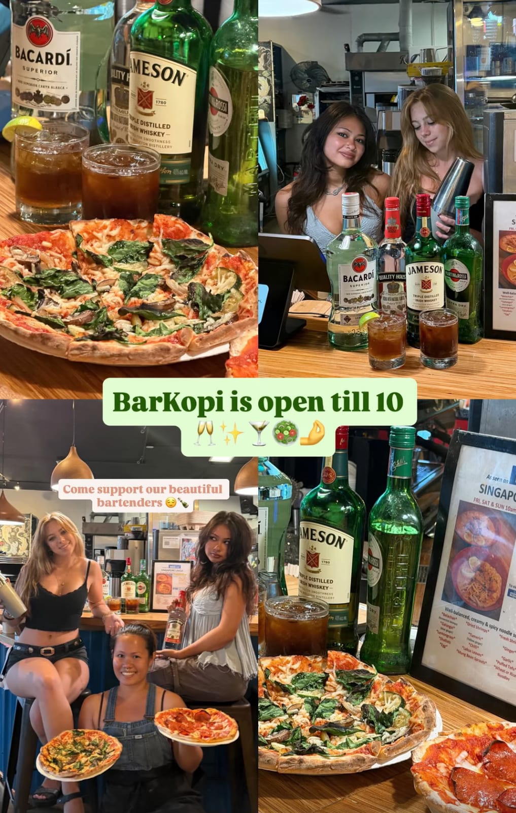 BarKopi, the bar side of Café Kopi.